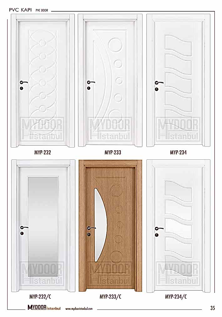 pvc iç oda kapısı