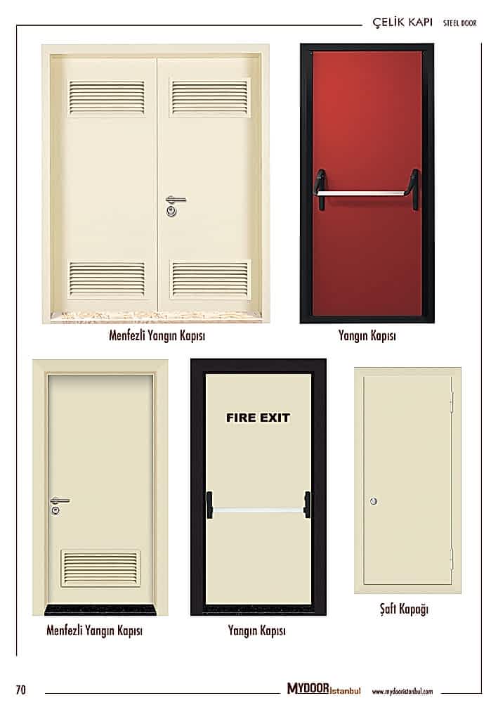 çelik kapı modelleri