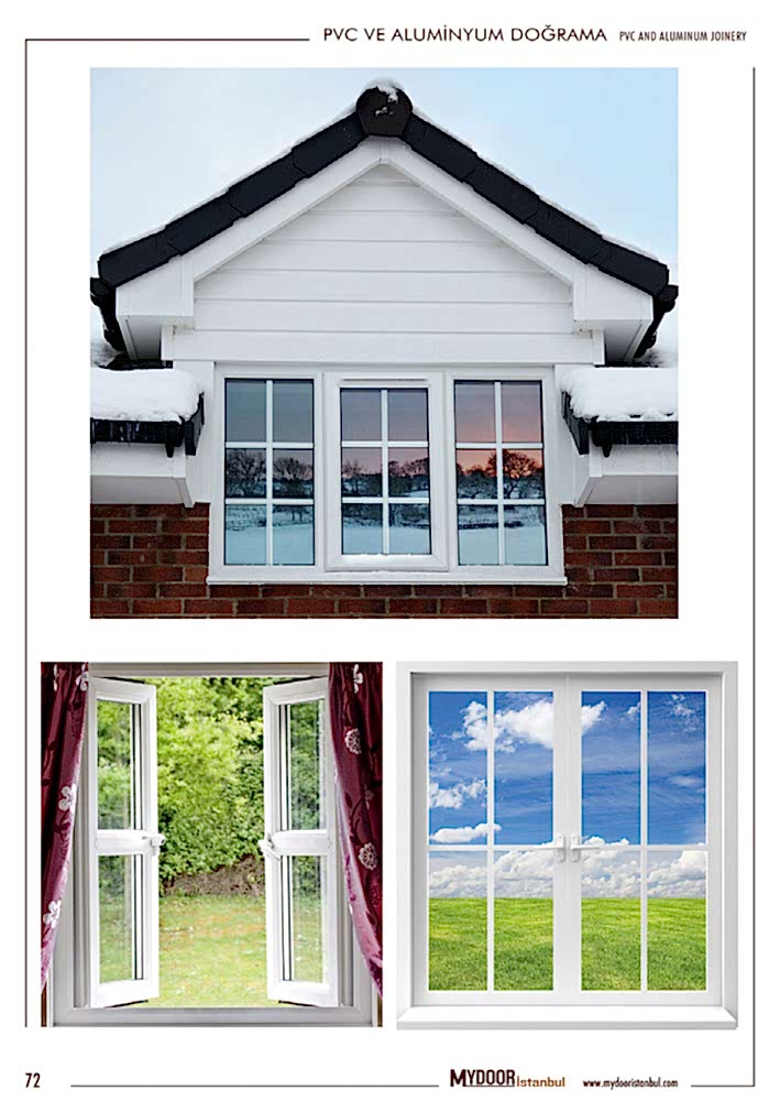 pvc alüminyum doğrama